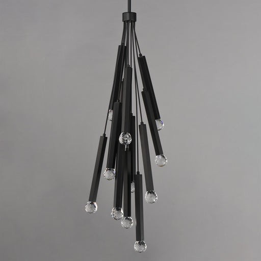 ET2 E23347-122BK Allumettes 12 Light LED Pendant | Black