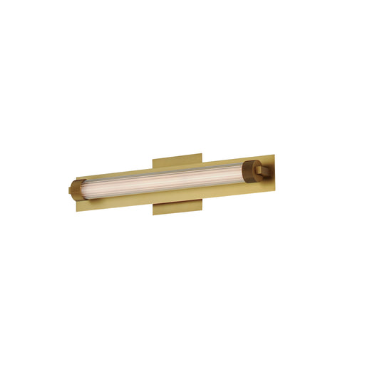 ET2 E23480-144NAB Doric 18" LED Wall Sconce | Natural Aged Brass