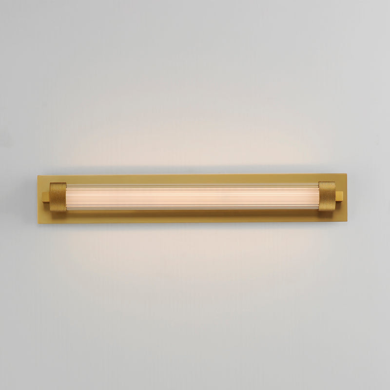 ET2 E23480-144NAB Doric 18" LED Wall Sconce | Natural Aged Brass