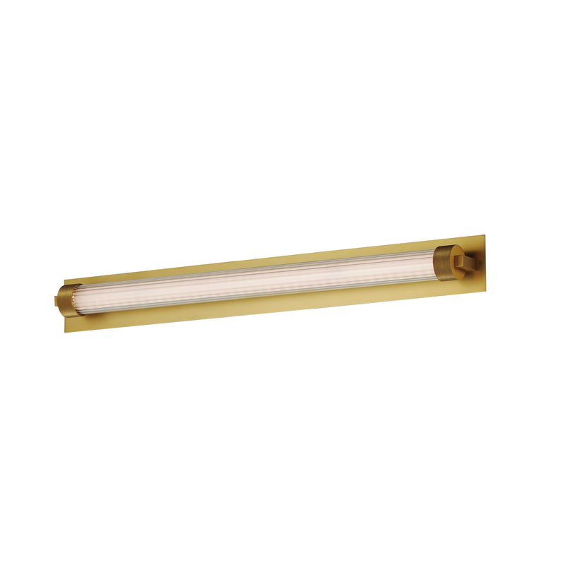 ET2 E23482-144NAB Doric 24" LED Bath Sconce | Natural Aged Brass