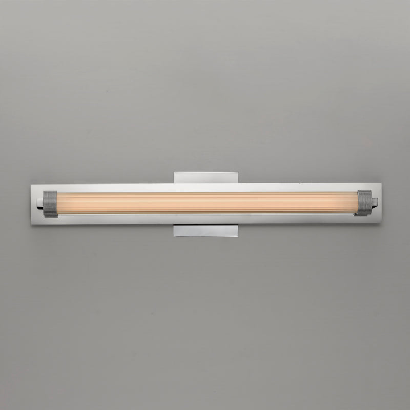 ET2 E23482-144PC Doric 24" LED Bath Sconce | Polished Chrome