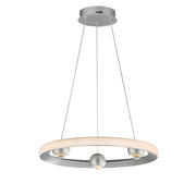 ET2 E23511-AL Nodes 18" LED Pendant CCT Select | Brushed Aluminum