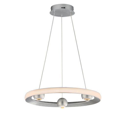 ET2 E23511-AL Nodes 18" LED Pendant CCT Select | Brushed Aluminum