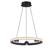 ET2 E23511-BK Nodes 18" LED Pendant CCT Select | Black