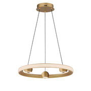ET2 E23511-GLD Nodes 18" LED Pendant CCT Select | Gold