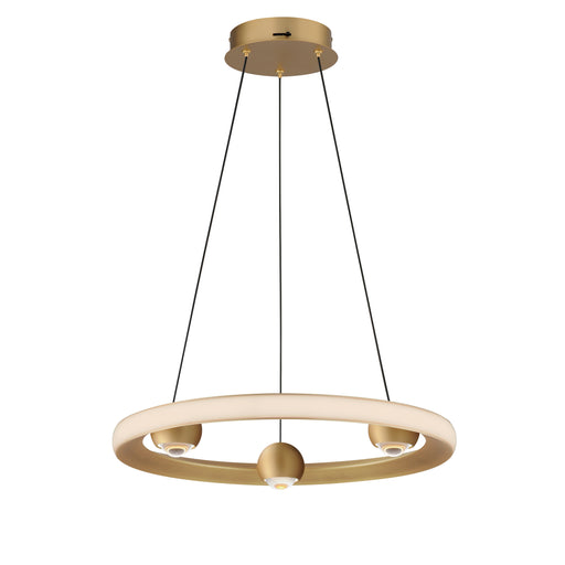 ET2 E23511-GLD Nodes 18" LED Pendant CCT Select | Gold