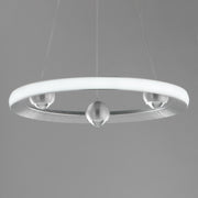 ET2 E23511-AL Nodes 18" LED Pendant CCT Select | Brushed Aluminum