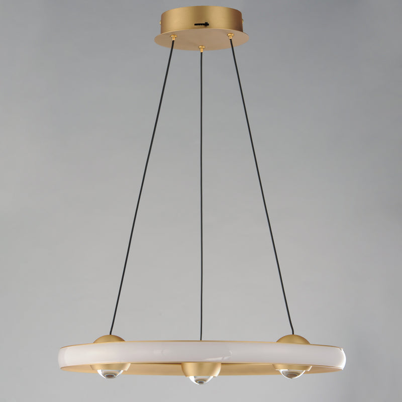 ET2 E23511-GLD Nodes 18" LED Pendant CCT Select | Gold