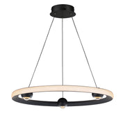 ET2 E23512-BK Nodes 24" LED Pendant CCT Select | Black
