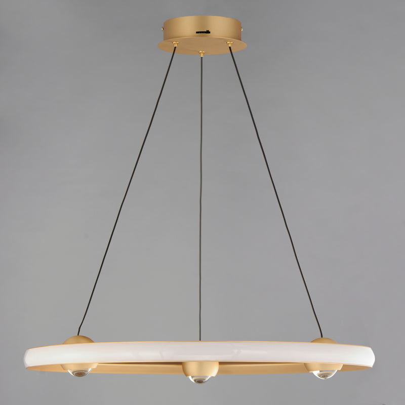 ET2 E23512-GLD Nodes 24" LED Pendant CCT Select | Gold