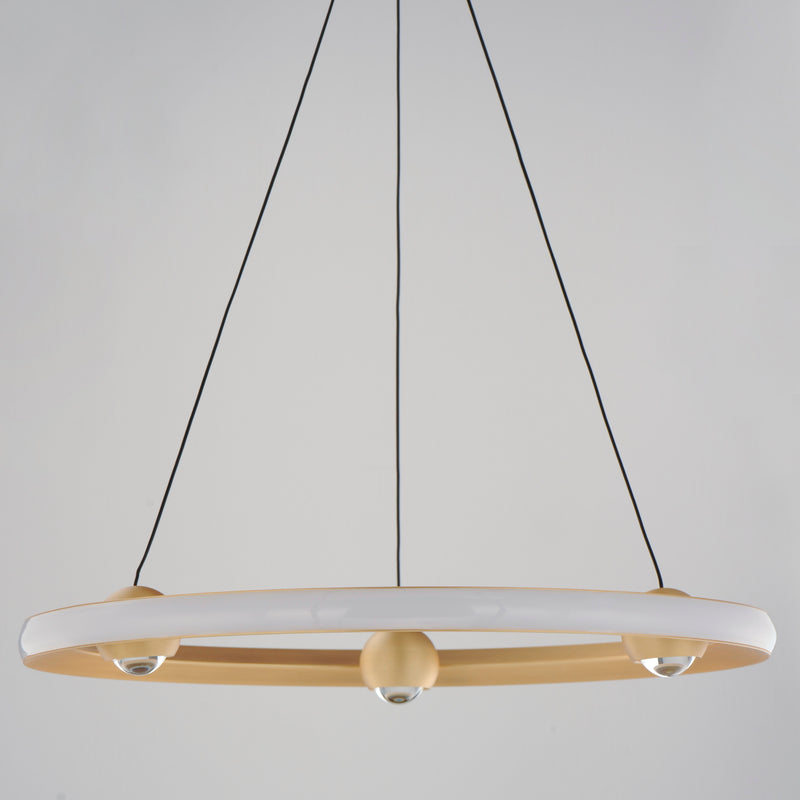 ET2 E23512-GLD Nodes 24" LED Pendant CCT Select | Gold