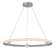 ET2 E23513-AL Nodes 32" LED Pendant CCT Select | Brushed Aluminum