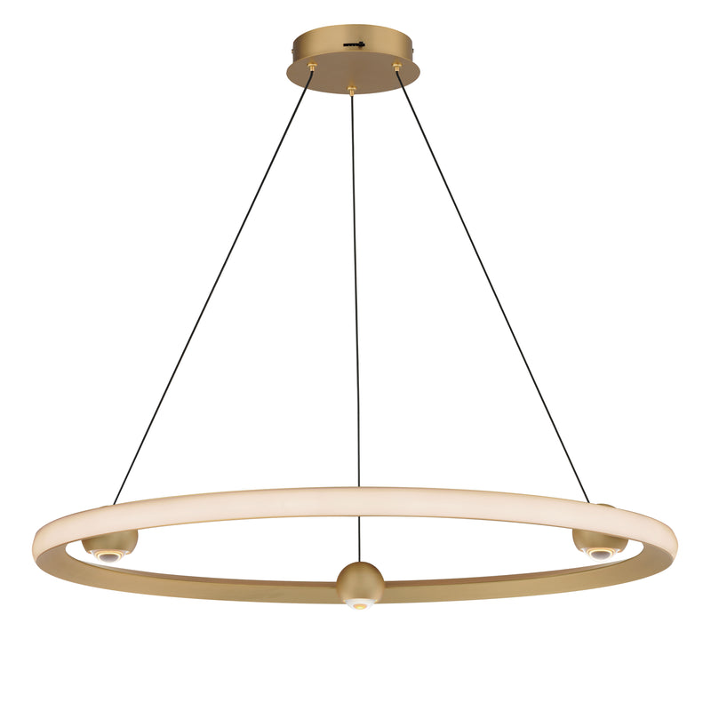 ET2 E23513-GLD Nodes 32" LED Pendant CCT Select | Gold