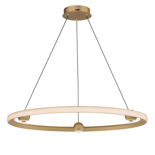 ET2 E23513-GLD Nodes 32" LED Pendant CCT Select | Gold