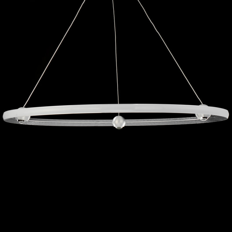 ET2 E23513-AL Nodes 32" LED Pendant CCT Select | Brushed Aluminum
