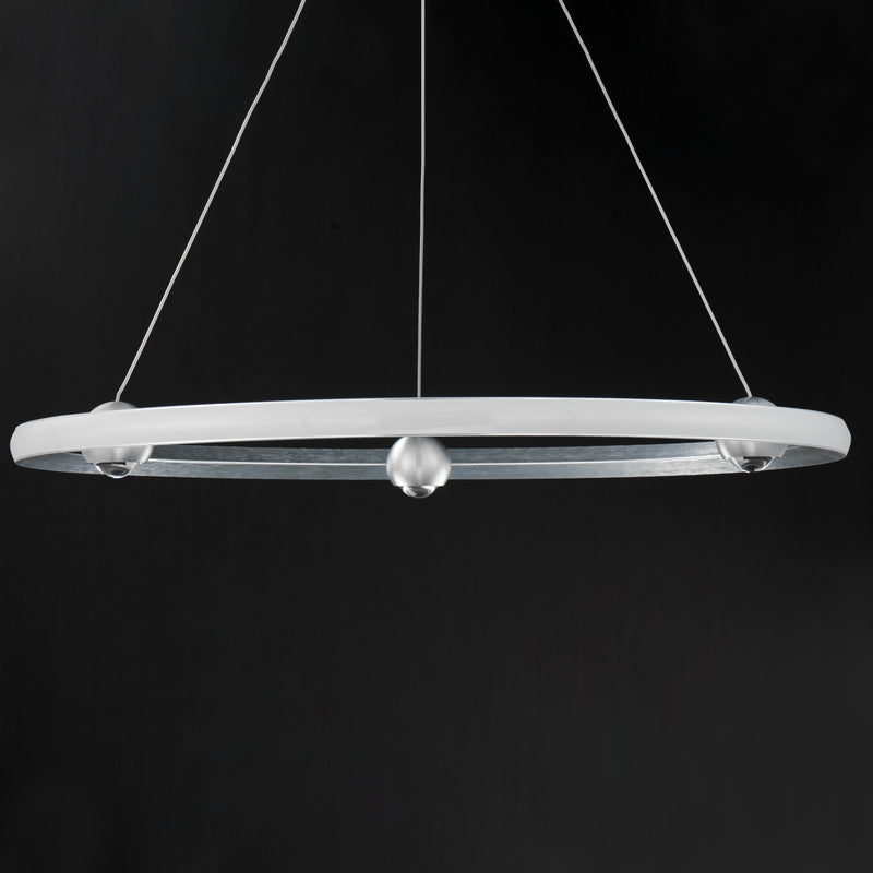 ET2 E23513-AL Nodes 32" LED Pendant CCT Select | Brushed Aluminum