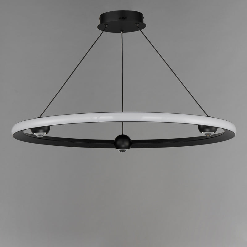 ET2 E23513-BK Nodes 32" LED Pendant CCT Select | Black