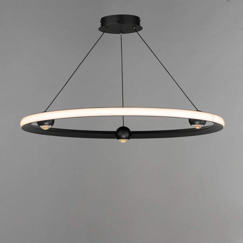 ET2 E23513-BK Nodes 32" LED Pendant CCT Select | Black
