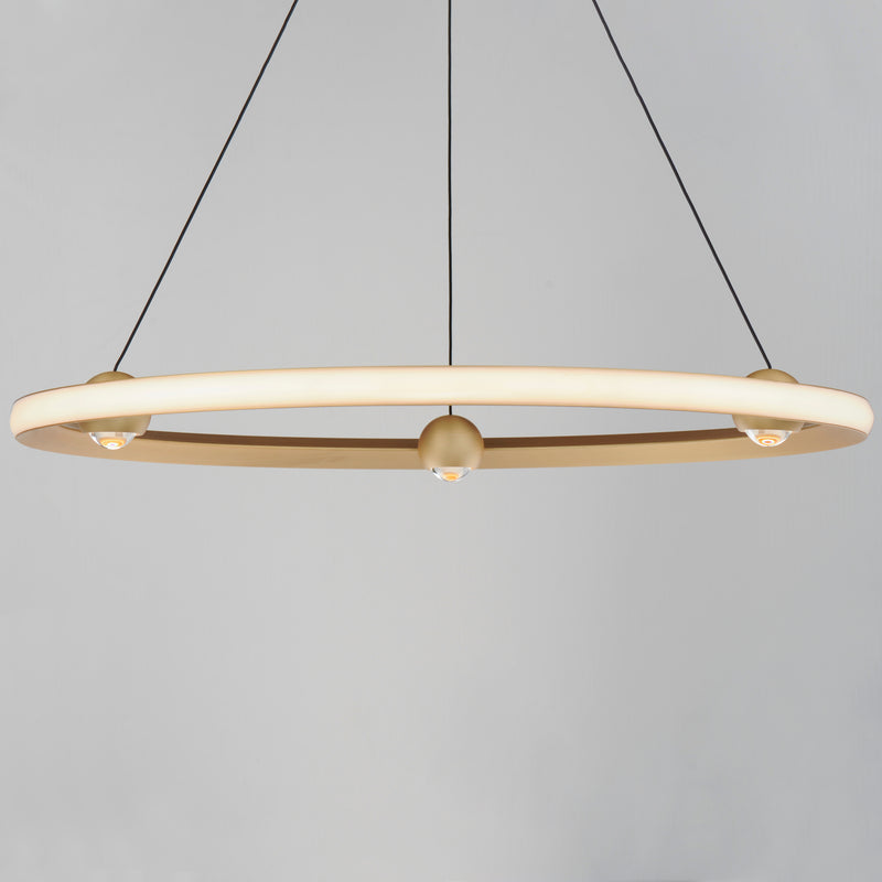 ET2 E23513-GLD Nodes 32" LED Pendant CCT Select | Gold