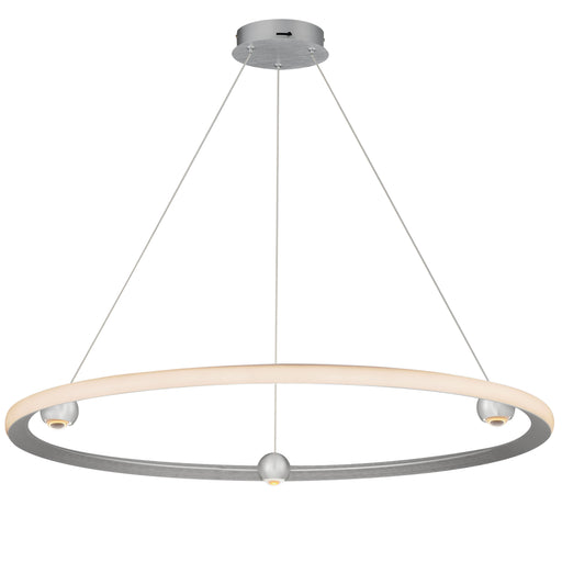 ET2 E23514-AL Nodes 40" LED Pendant CCT Select | Brushed Aluminum