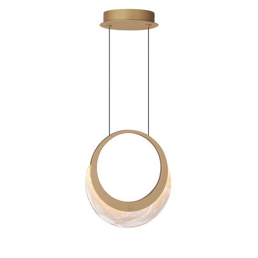 ET2 E23911-112GLD Lyra 1 Light LED Pendant | Gold