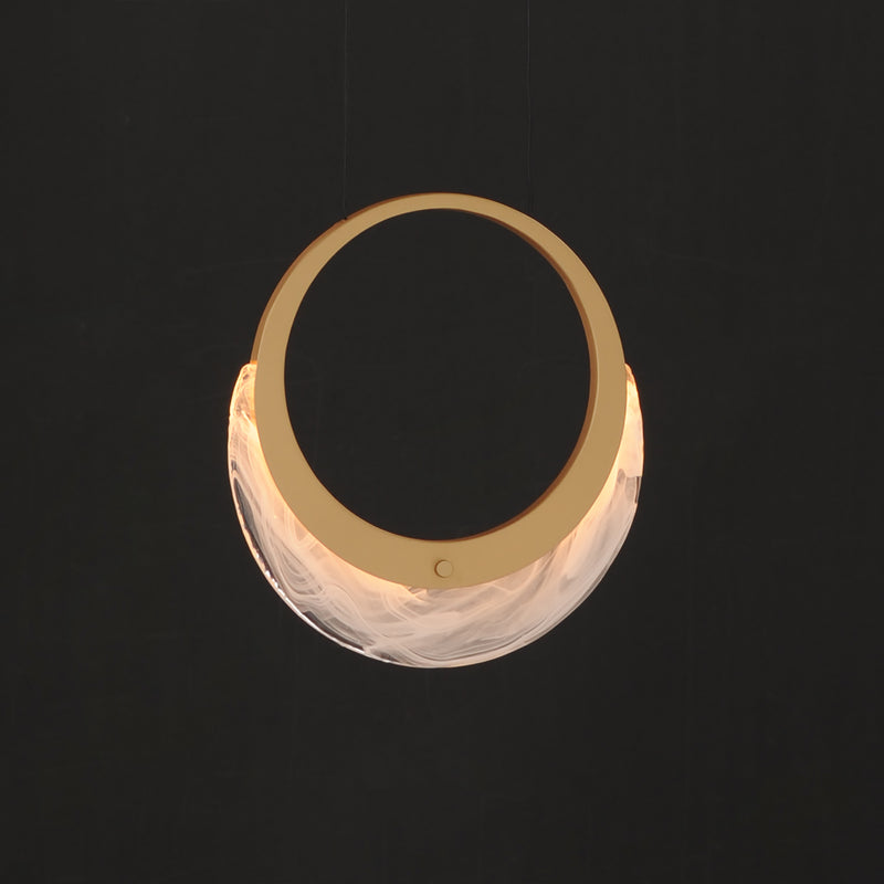 ET2 E23911-112GLD Lyra 1 Light LED Pendant | Gold