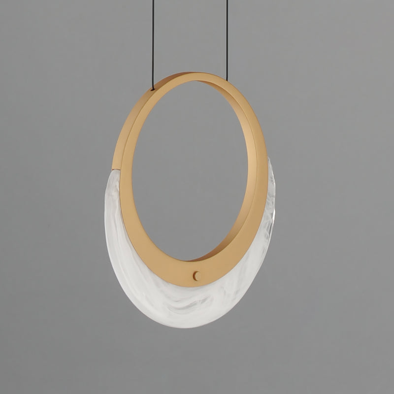 ET2 E23911-112GLD Lyra 1 Light LED Pendant | Gold