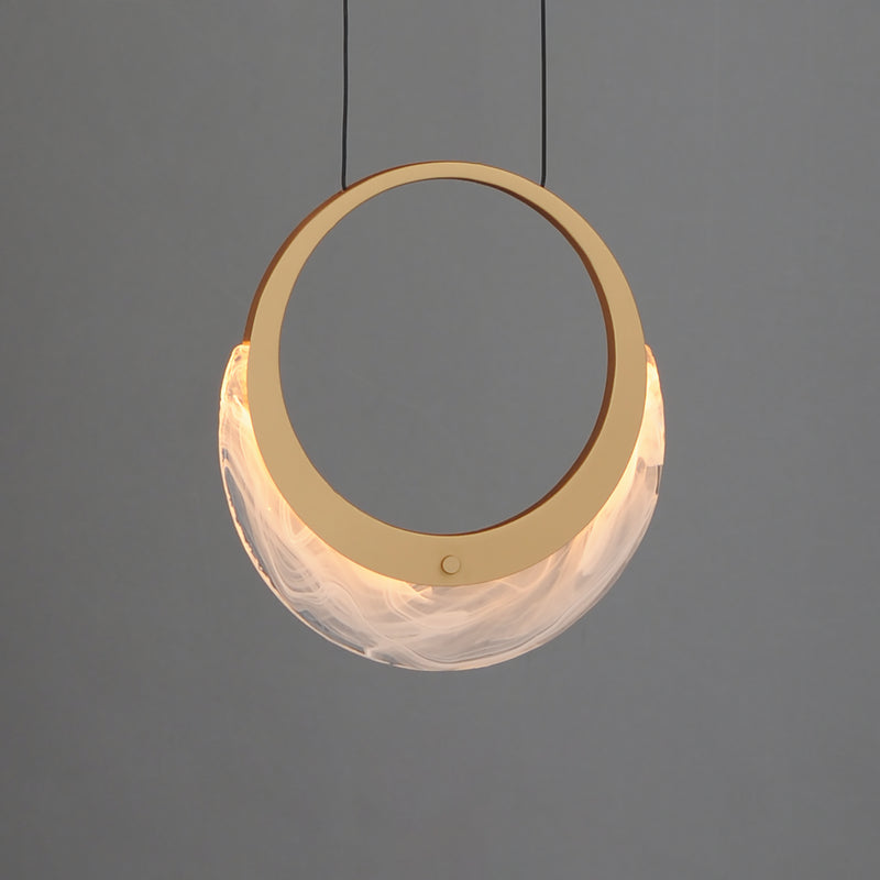 ET2 E23911-112GLD Lyra 1 Light LED Pendant | Gold