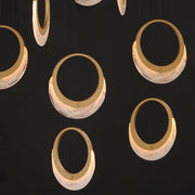 ET2 E23918-112GLD Lyra 9 Light LED Pendant | Gold