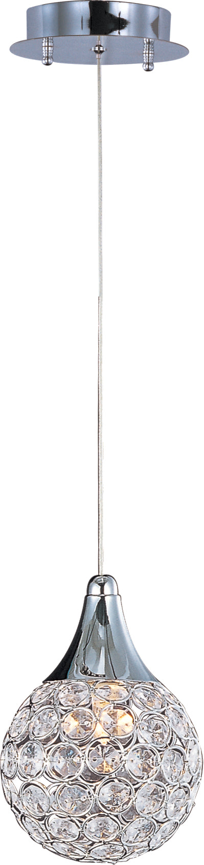 ET2 E24023-20PC Brilliant 1 Light Pendant | Polished Chrome