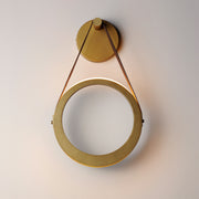 ET2 E24080-NAB Tether 1 Light LED Wall Sconce | Natural Aged Brass