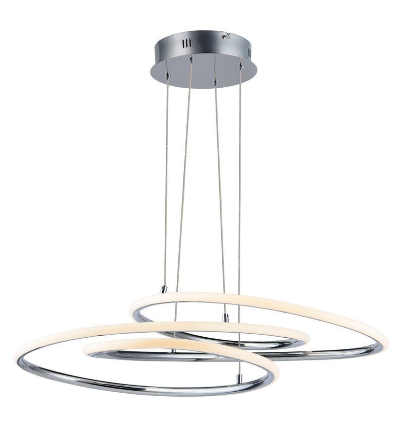 ET2 E24132-PC Coaster LED Pendant | Polished Chrome