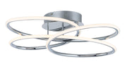ET2 E24134-PC Coaster LED Flush Mount | Polished Chrome