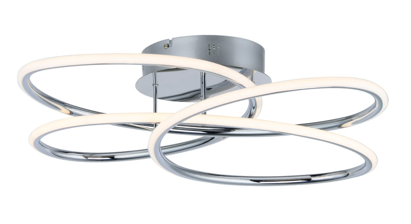 ET2 E24134-PC Coaster LED Flush Mount | Polished Chrome