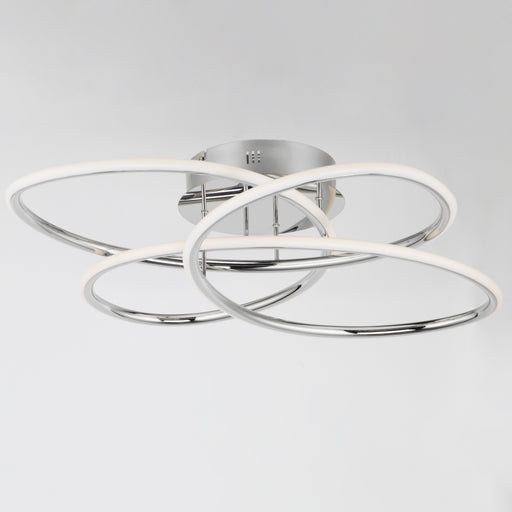 ET2 E24134-PC Coaster LED Flush Mount | Polished Chrome