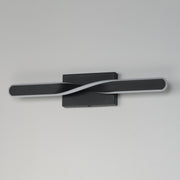 ET2 E24152-BK Pirouette 24" LED Bath Vanity 5CCT | Black