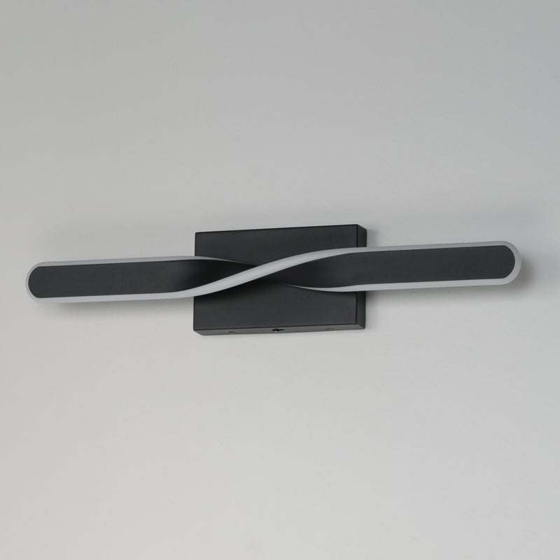 ET2 E24152-BK Pirouette 24" LED Bath Vanity 5CCT | Black