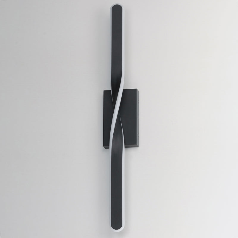 ET2 E24153-BK Pirouette 32" LED Bath Vanity 5CCT | Black