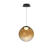 ET2 E24189-05BK Planetary 1 Light LED Pendant | Black
