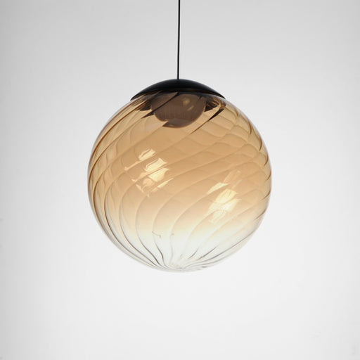 ET2 E24189-05BK Planetary 1 Light LED Pendant | Black
