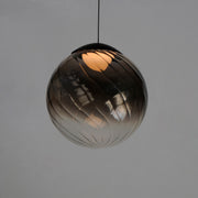 ET2 E24189-138BK Planetary 1 Light LED Pendant | Black