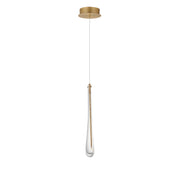 ET2 E24211-118GLD Stillo 1 Light LED Pendant | Gold