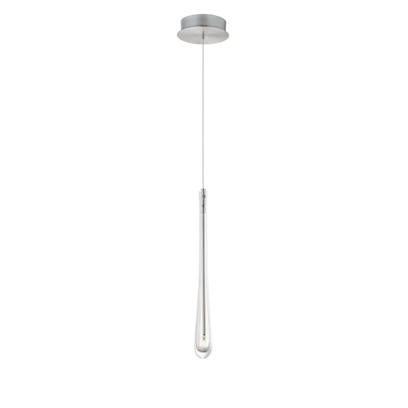 ET2 E24211-122SN Stillo 1 Light LED Pendant | Satin Nickel