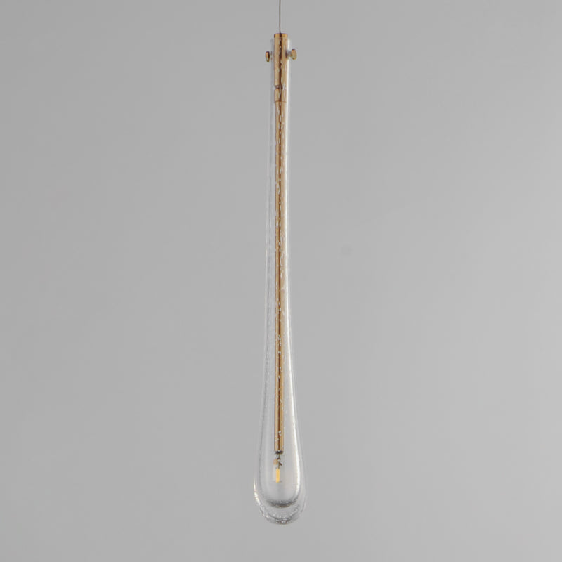 ET2 E24211-118GLD Stillo 1 Light LED Pendant | Gold