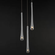 ET2 E24213-122SN Stillo 3 Light LED Pendant | Satin Nickel