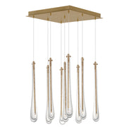 ET2 E24217-118GLD Stillo 9 Light LED Pendant | Gold