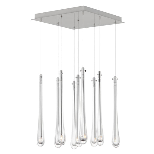 ET2 E24217-122SN Stillo 9 Light LED Pendant | Satin Nickel