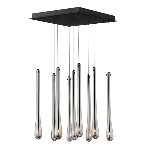 ET2 E24217-138BK Stillo 9 Light LED Pendant | Black