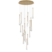 ET2 E24219-118GLD Stillo 18 Light LED Pendant | Gold