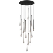 ET2 E24219-138BK Stillo 18 Light LED Pendant | Black